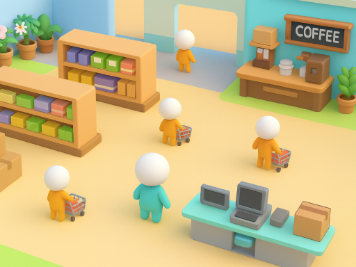 Imagem Simulador de massivo supermercado
