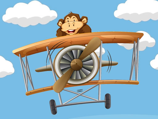 Imagem Aeronave pueril estrelas escondidas